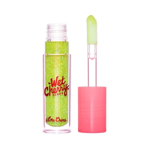 lime crime wet cherry lipgloss in cherry slime - Picture 1 of 2